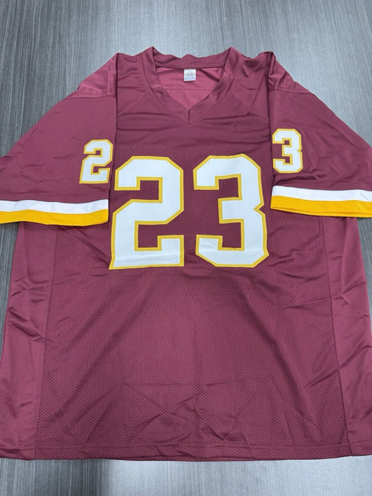 Deangelo Hall Signed Washington Redskins Custom Jersey JSA COA