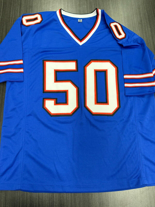 Gregory Rousseau Signed Buffalo Bills Custom Jersey JSA COA