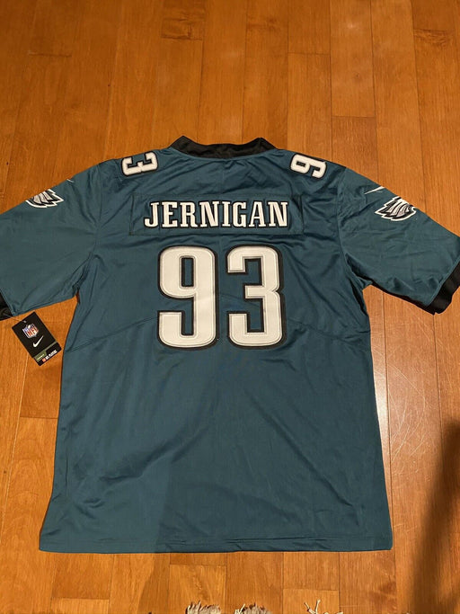 Timmy Jernigan Custom Philadelphia Eagles Super Bowl Jersey Size XL NWT