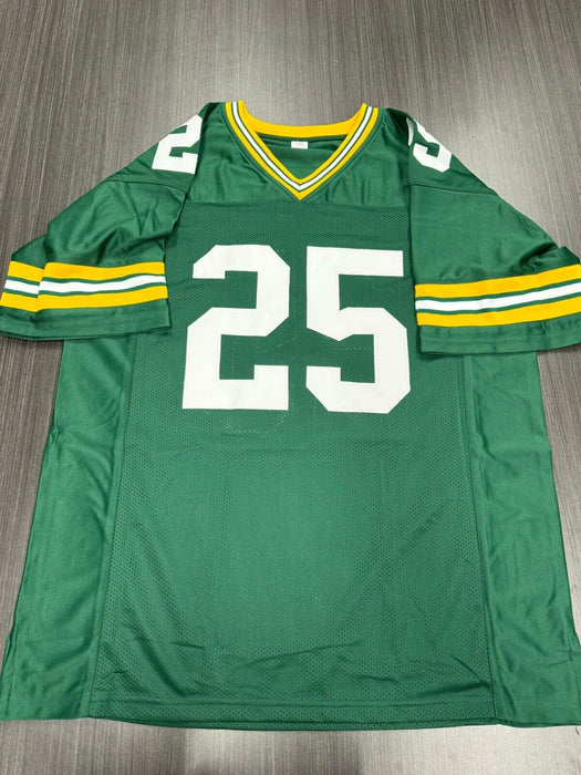 Dorsey Levens Signed Green Bay Packers Custom Jersey Beckett COA