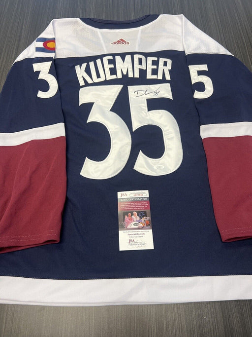 Darcy Kuemper Signed Colorado Avalanche Jersey JSA COA