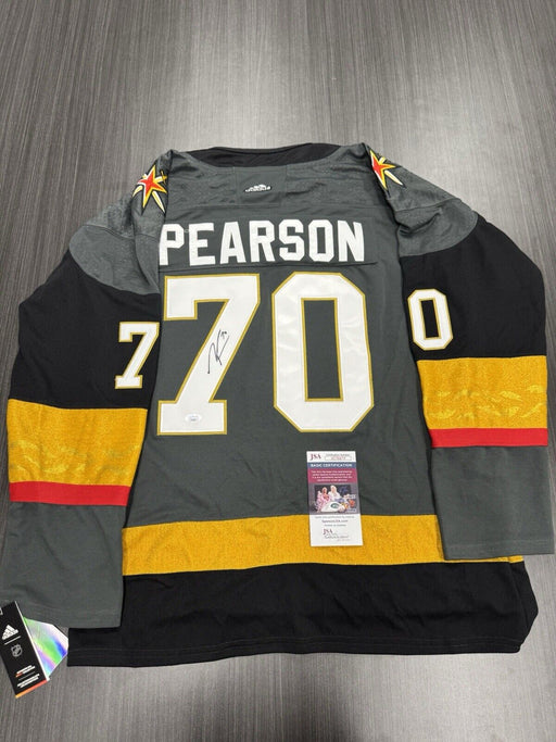 Tanner Pearson Signed Las Vegas Golden Knights Jersey JSA COA