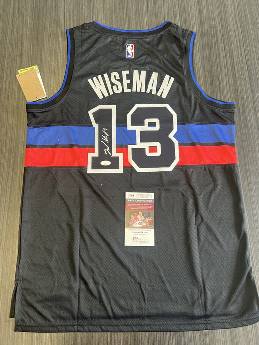 James Wiseman Signed Detroit Pistons Jersey JSA COA