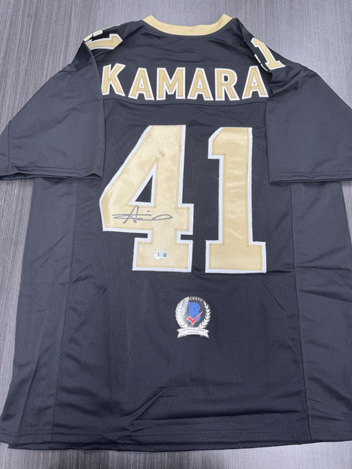 Alvin Kamara Signed New Orleans Saints Custom Jersey Beckett COA