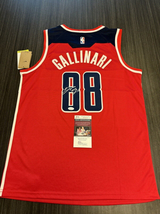 Danilo Gallinari Signed Washington Wizards Jersey JSA COA