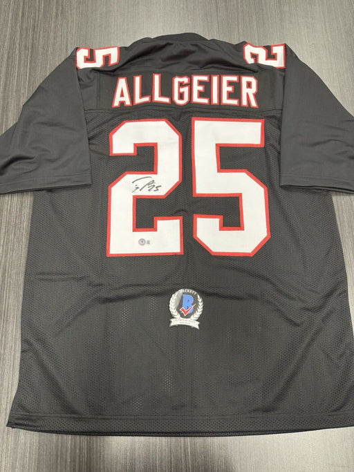 Tyler Allgeier Signed Atlanta Falcons Custom Jersey Beckett COA