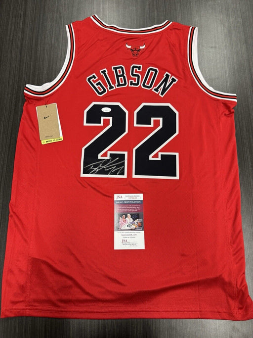 Taj Gibson Signed Chicago Bulls Jersey JSA COA