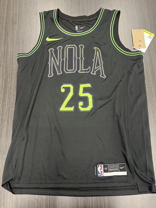 Trey Murphy Signed New Orleans Pelicans Jersey JSA COA