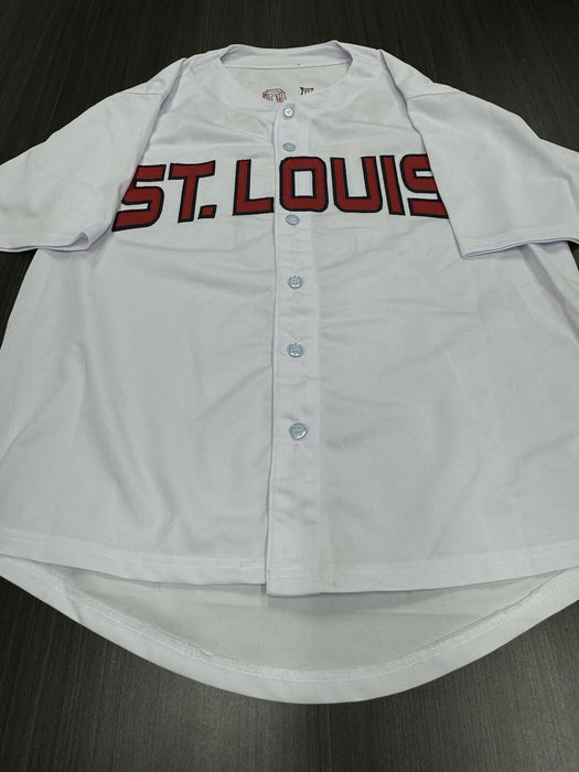 Albert Pujols Signed St Louis Cardinals Custom Jersey Beckett COA