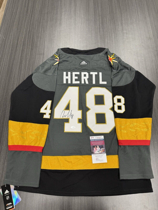 Tomas Hertl Signed Las Vegas Golden Knights Jersey JSA COA