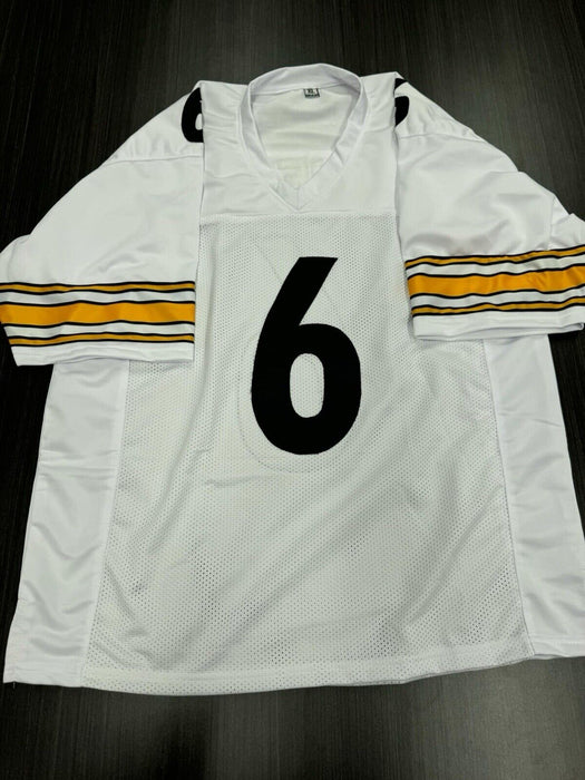 Patrick Queen Signed Pittsburgh Steelers Custom Jersey JSA COA