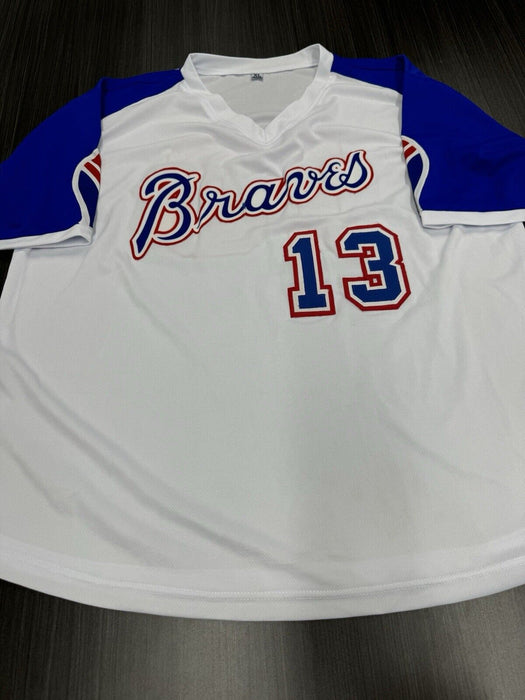 Ronald Acuna Signed Atlanta Braves Custom Jersey USASM COA