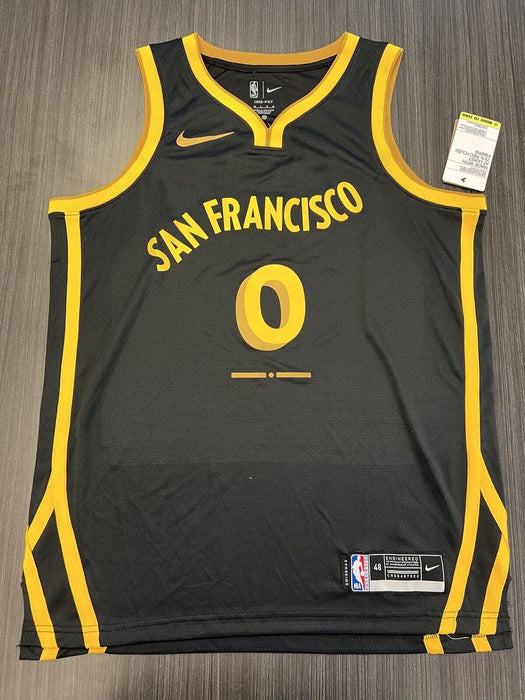 Gary Payton Signed Golden State Warriors Jersey JSA COA