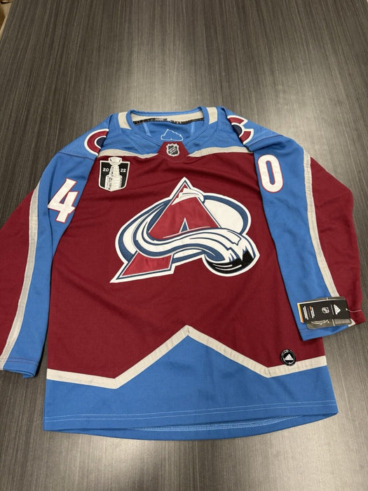 Alexander Georgiev Signed Colorado Avalanche Jersey JSA COA