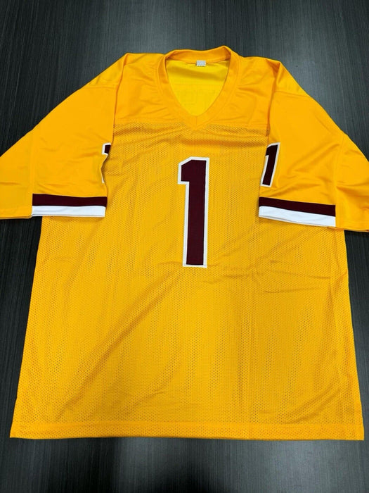 Jahan Dotson Signed Washington Redskins Custom Jersey JSA COA