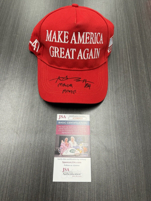Antonio Brown Signed Donald Trump Election MAGA Hat Steelers JSA COA Inscribed