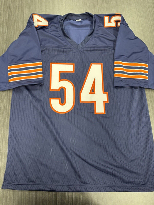 Brian Urlacher Signed Chicago Bears Custom Jersey Beckett COA