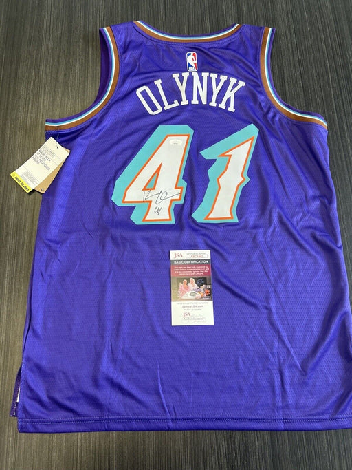 Kelly Olynyk Signed Utah Jazz Jersey JSA COA