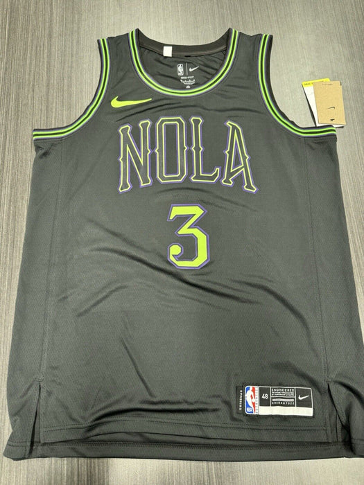 CJ McCollum Signed New Orleans Pelicans Jersey JSA COA