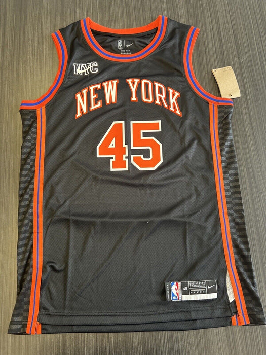 Jericho Sims Signed New York Knicks Jersey JSA COA