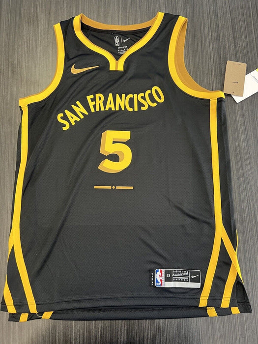 Kevon looney Signed Golden State Warriors Jersey JSA COA
