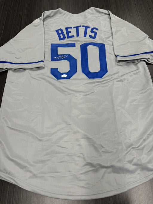 Mookie Betts Signed Los Angeles Dodgers Custom Jersey JSA COA