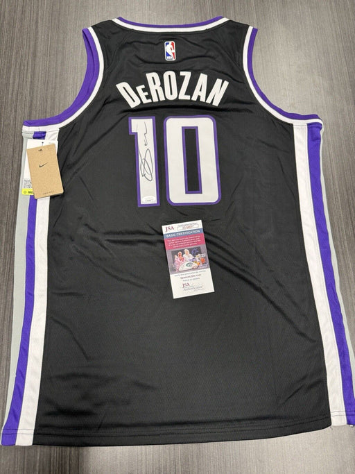 Demar Derozan Signed Sacramento Kings Jersey JSA COA