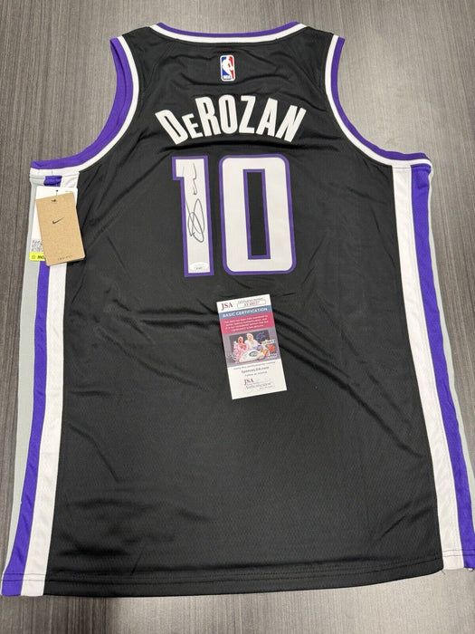 Demar Derozan Signed Sacramento Kings Jersey JSA COA