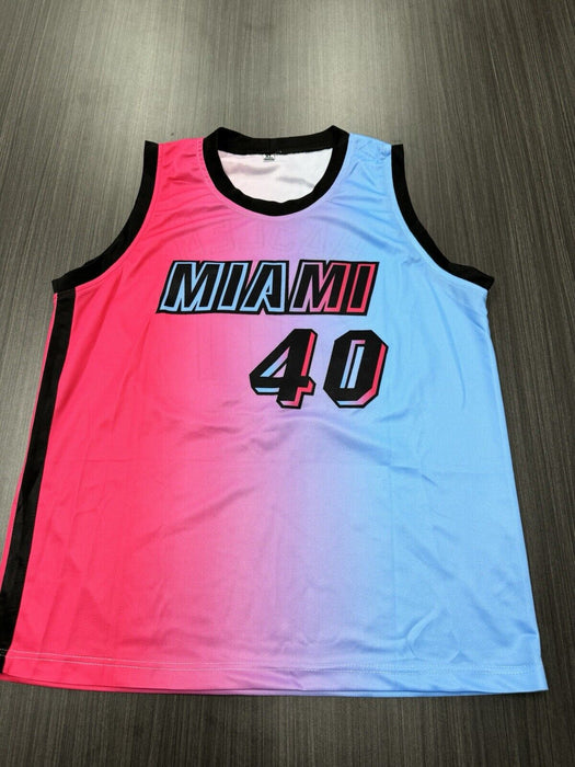 Udonis Haslem Signed Miami Heat Jersey Beckett COA