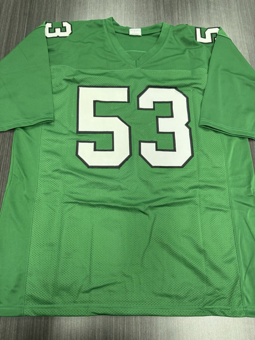 Bill Romanowski Signed New York Jets Custom Jersey JSA COA