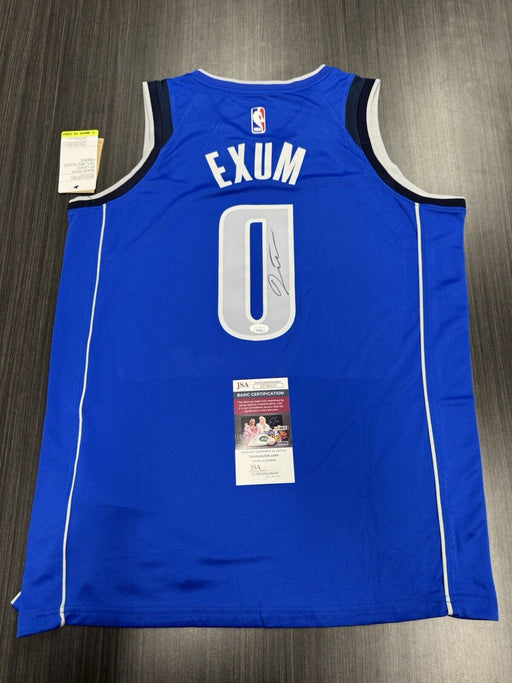 Dante Exum Signed Dallas Mavericks Jersey JSA COA