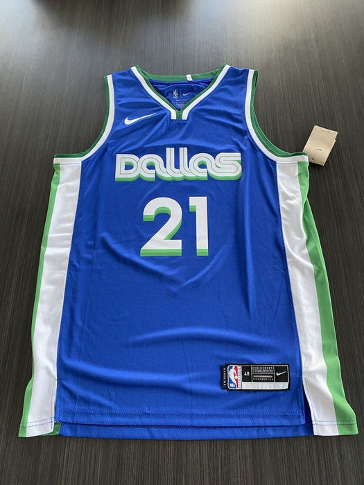 Frank Ntilikina Signed Dallas Mavericks Jersey JSA COA