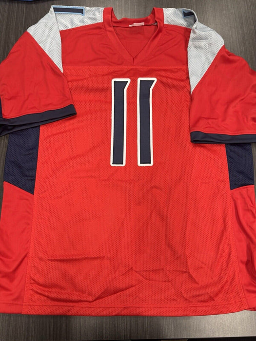 AJ Brown Signed Tennesee Titans Custom Jersey JSA COA