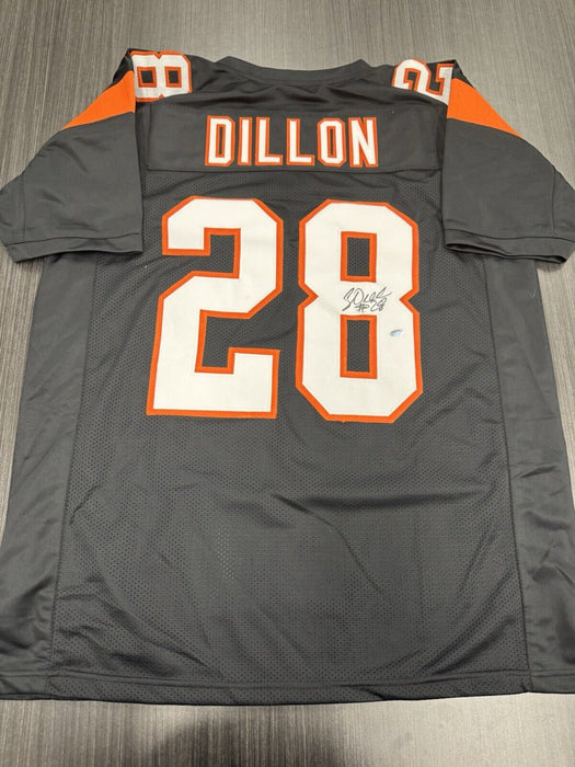 Corey Dillon Signed Cincinnati Bengals Custom Jersey COA