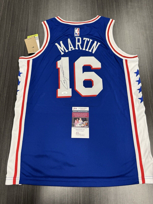 Caleb Martin Signed Philadelphia 76ers Jersey JSA COA