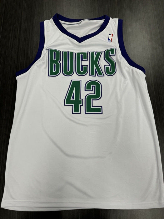 Vin Baker Signed Milwaukee Bucks Jersey JSA COA