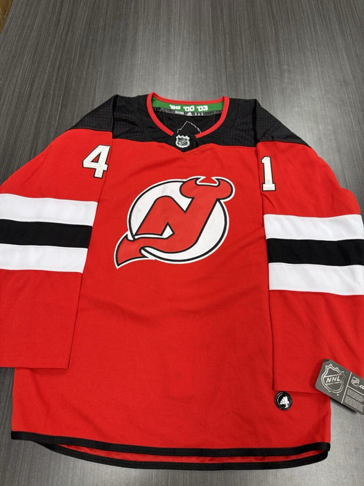 Vitek Vanecek Signed New Jersey Devils Jersey JSA COA
