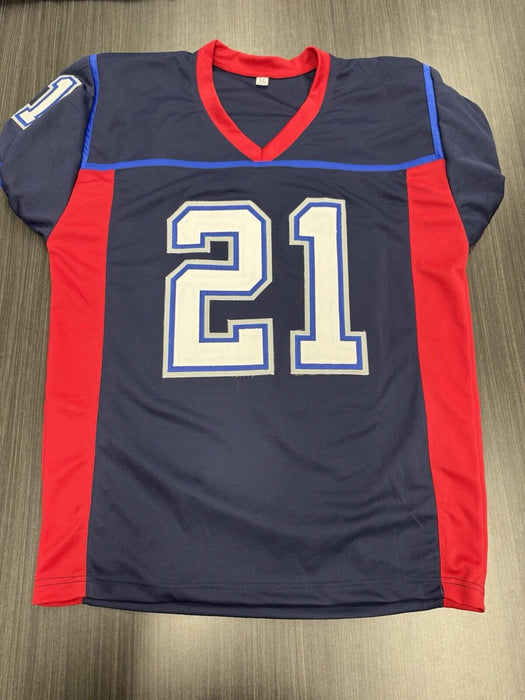 Willis McGahee Signed Buffalo Bills Custom Jersey Beckett COA