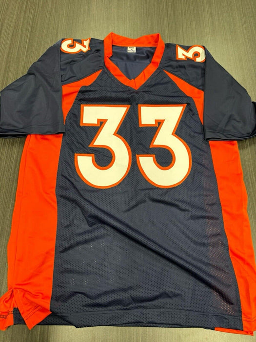 Javonte Williams Signed Denver Broncos Custom Jersey Beckett COA