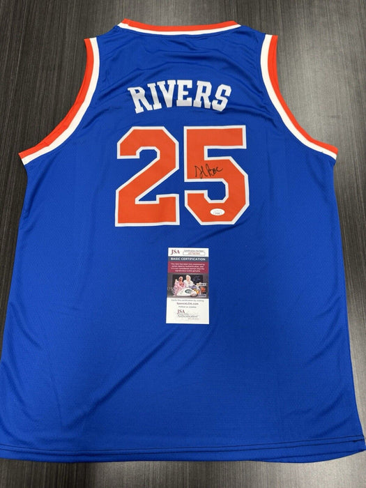 Doc Rivers Signed New York Knicks Jersey JSA COA
