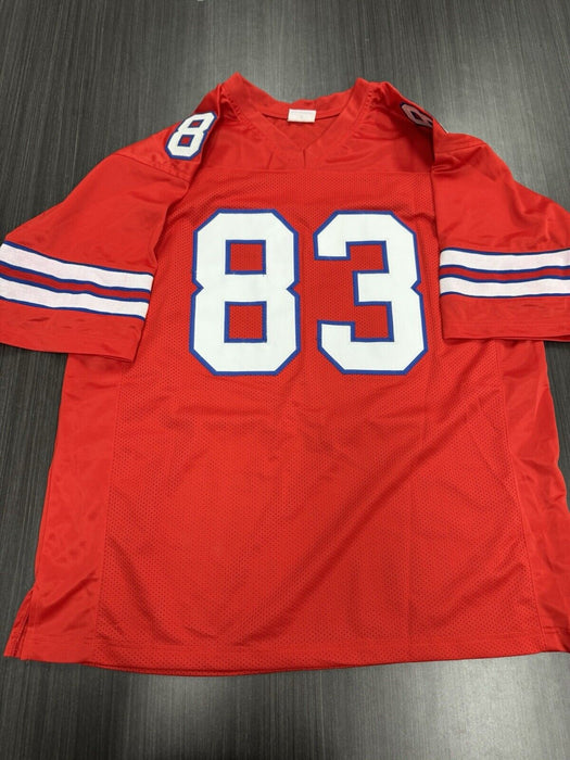 Andre Reed Signed Buffalo Bills Custom Jersey Beckett COA