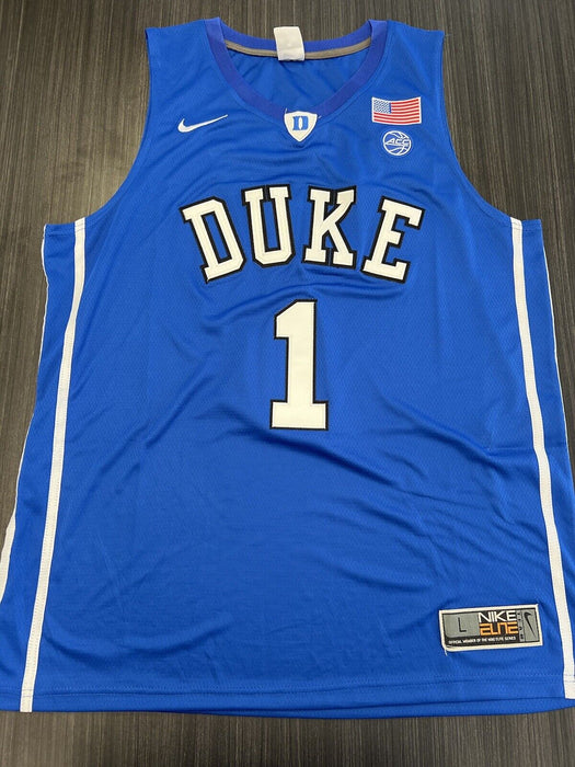 Harry Giles Signed Duke Blue Devils Jersey JSA COA