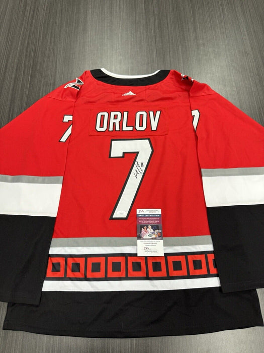 Dmitry Orlov Signed Carolina Hurricanes Jersey JSA COA