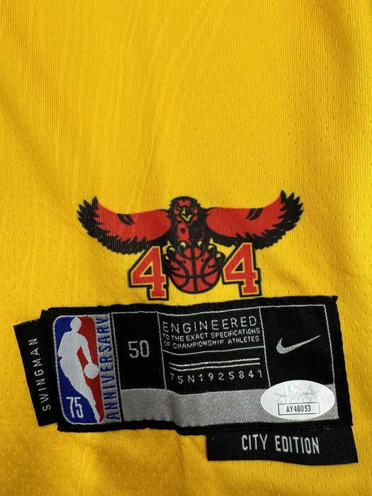 Trae Young Signed Atlanta Hawks Jersey JSA COA