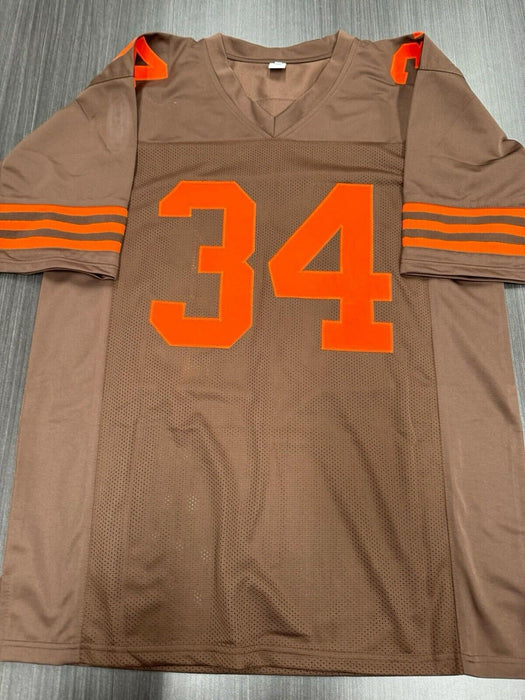 Jerome Ford Signed Cleveland Browns Custom Jersey Beckett COA