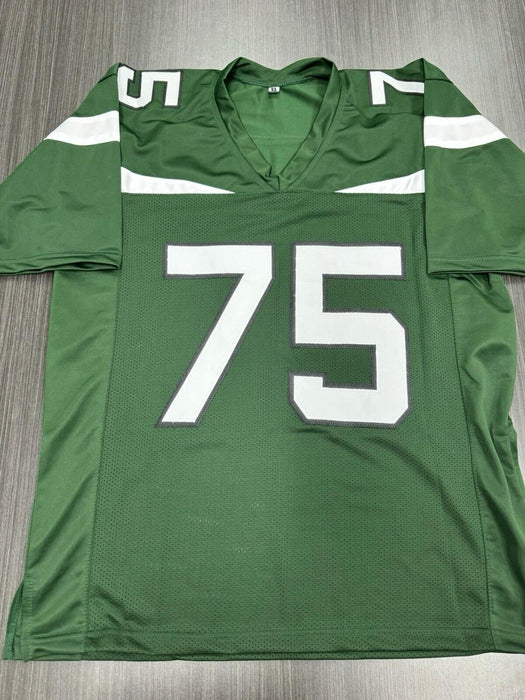 Alijah Vera Tucker Signed New York Jets Custom Jersey JSA COA