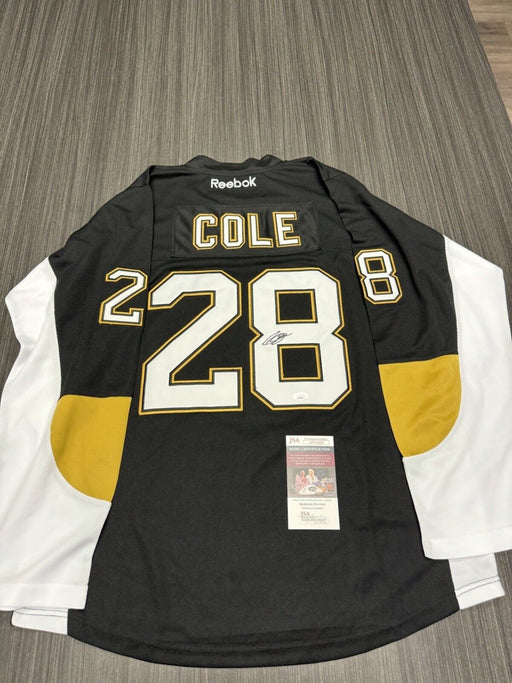 Ian Cole Signed Pittsburgh Penguins Jersey JSA COA