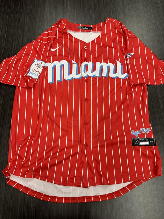 Trevor Rodgers Signed Miami Marlins Jersey JSA COA