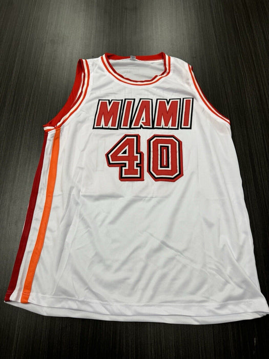 Udonis Haslem Signed Miami Heat Jersey Beckett COA