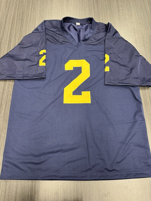 Blake Corum Signed Michigan Wolverines Custom Jersey Beckett COA